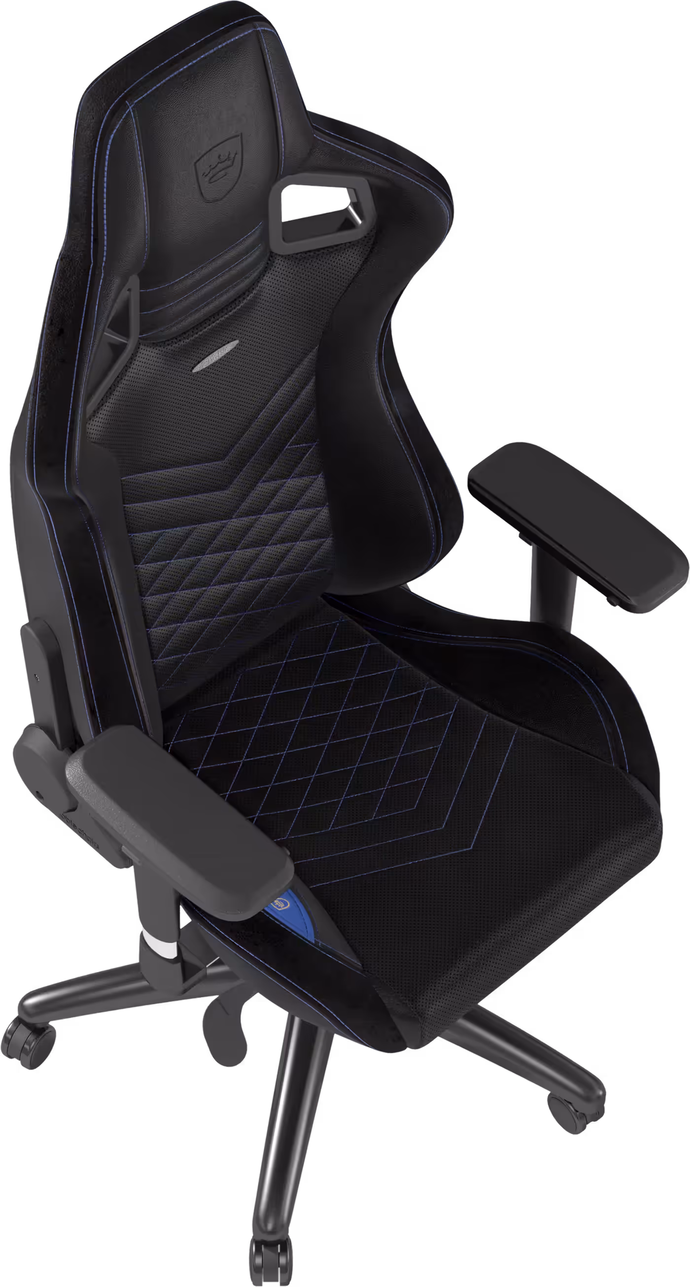 Ergonomic profile showing cold foam construction of EPIC series chair