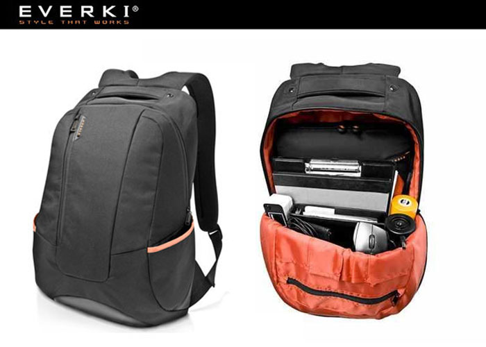 Everki EKP116NBK Swift Light Laptop Backpack Stylish Functional