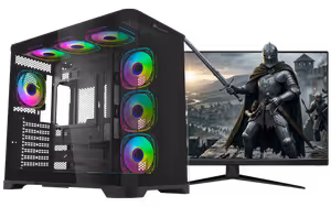 ryzen-7-5800x3d-rx-9060-xt-ddr4-16gb-1tb-nvme-gaming-pc - Image 1