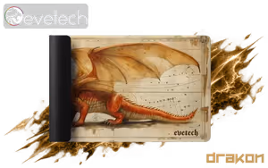 Evetech Drakon Gaming Mousepad - Image 1