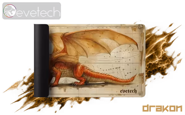 Evetech Drakon XL Gaming Mousepad 880×440×5mm - image 1 Evetech Drakon XL Gaming Mousepad 880×440×5mm - image 1