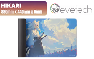 Evetech Hikari Gaming Mousepad Evetech Hikari Gaming Mousepad - Image 1