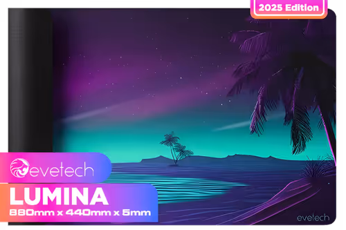 Evetech Lumina Gaming Mousepad - Image 1