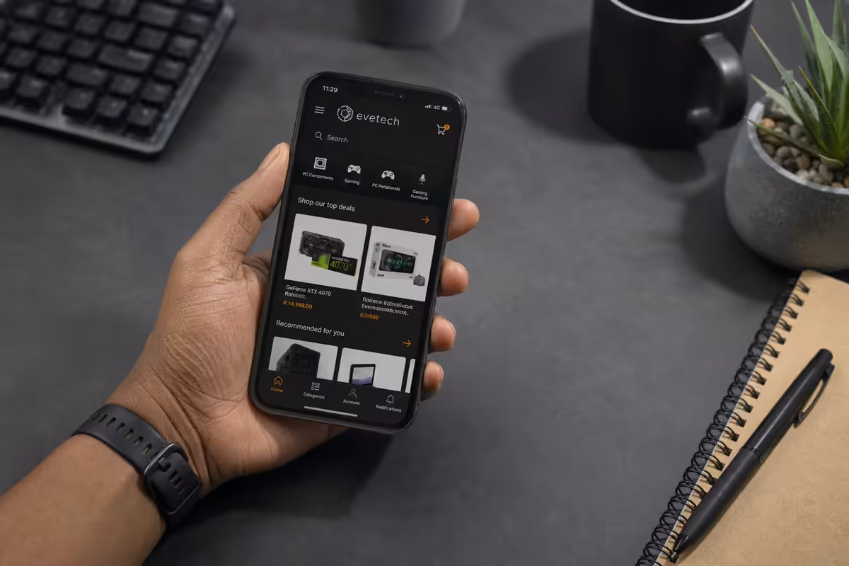 Evetech Mobile App Download