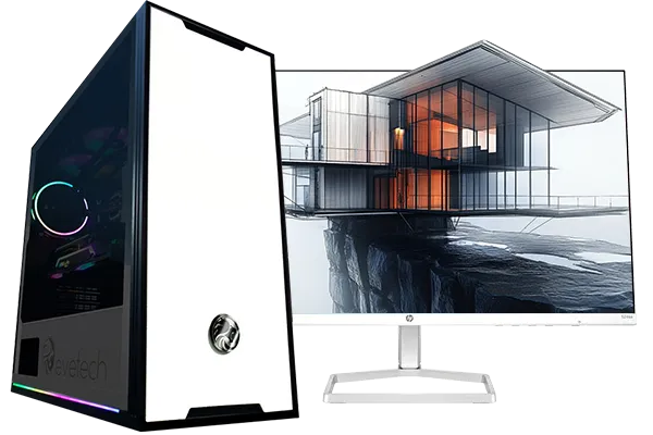AMD RYZEN 7 9800X3D 5.2GHz Quadro RTX 4500 Ada 24GB DDR5 Workstation PC