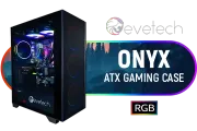 Buy Evetech ONYX Tempered Glass ATX Gaming Case - Ultimate Cooling & Style - image 1