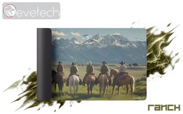 Evetech Ranch Oversized Gaming Mousepad — 880×440×5mm - image 1 Evetech Ranch Oversized Gaming Mousepad — 880×440×5mm - image 1
