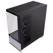 Evetech Reeve WS462B ARGB Mid-Tower Case — Silver, 6 ARGB Fans - image 13