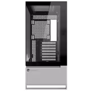 Evetech Reeve WS462B ARGB Mid-Tower Case — Silver, 6 ARGB Fans - image 15