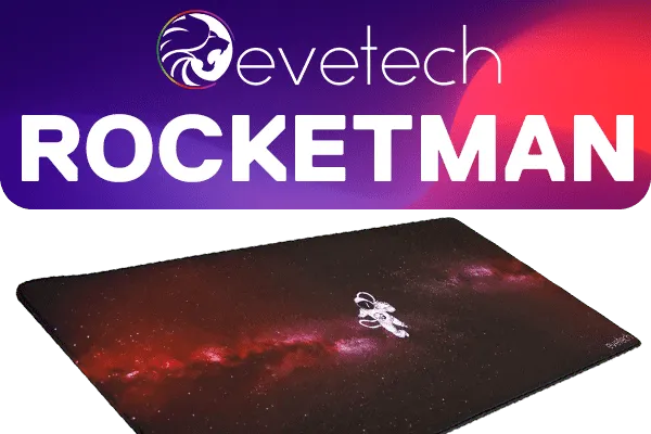 Evetech ROCKETMAN Gaming Mousepad