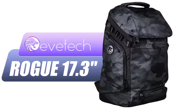 Evetech ROGUE EV-006 17.3" Laptop Backpack - Secure Travel Bag - image 1 Evetech ROGUE EV-006 17.3" Laptop Backpack - Secure Travel Bag - image 1