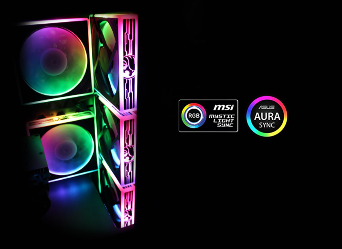 Airflow path through the Evetech TRIO Elite case with all fans fitted