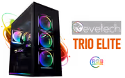 Evetech TRIO Elite RGB Tempered Glass ATX Gaming Case - image 1