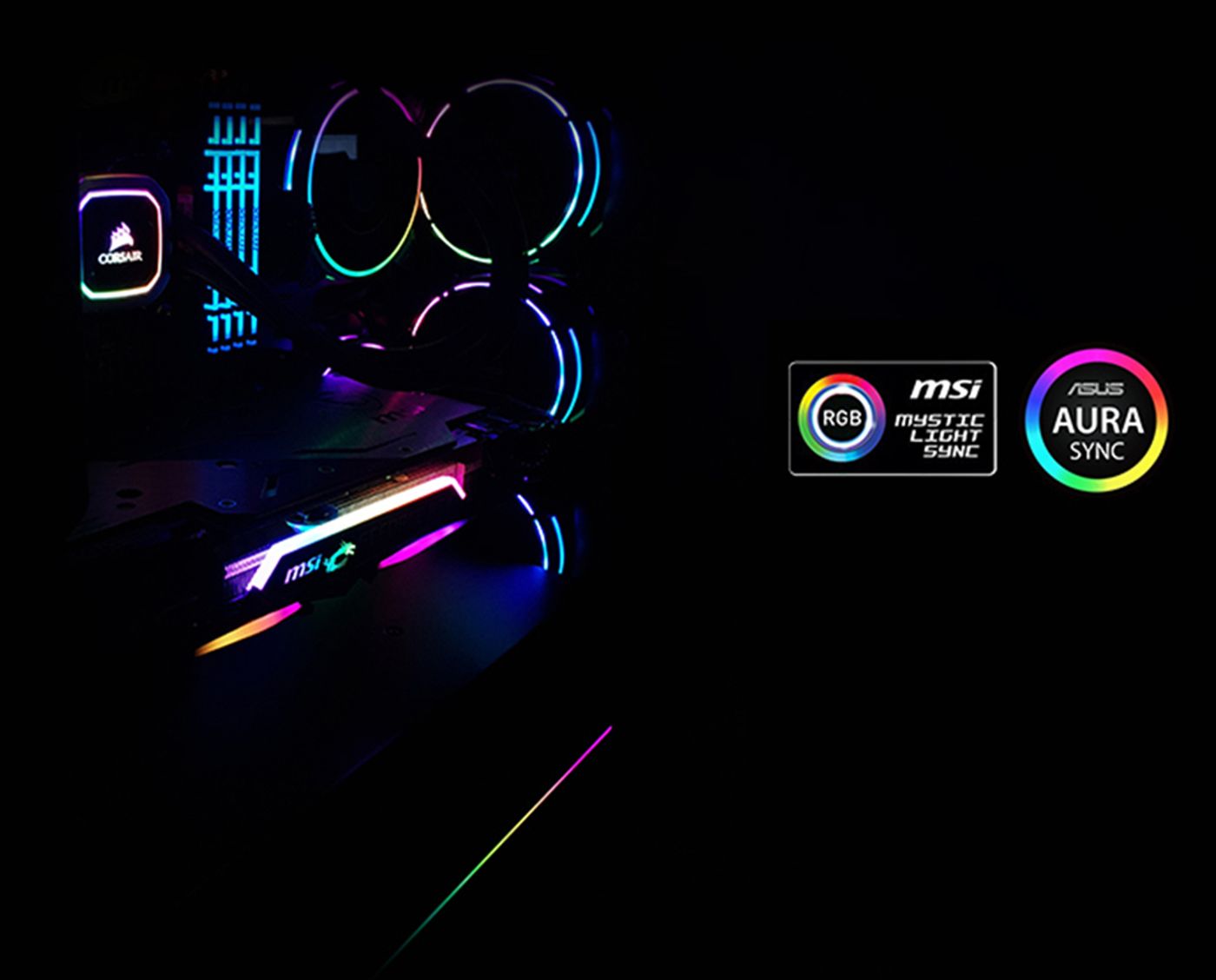 Airflow path through the Evetech TRIO case with its pre-installed fans