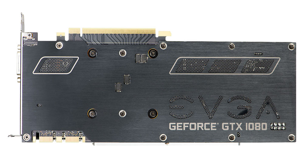 Backplate Evga 1080 Superclocked EVGA GeForce GTX 1080 SC 8GB