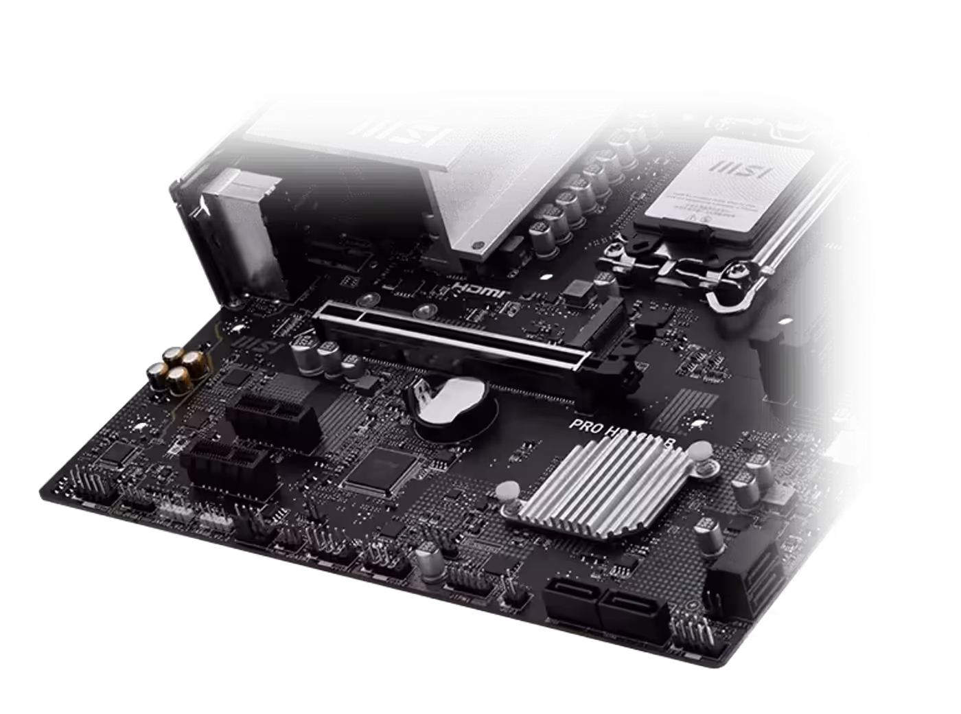 Storage overview showing Lightning Gen 4 M.2 support at 64 Gbps