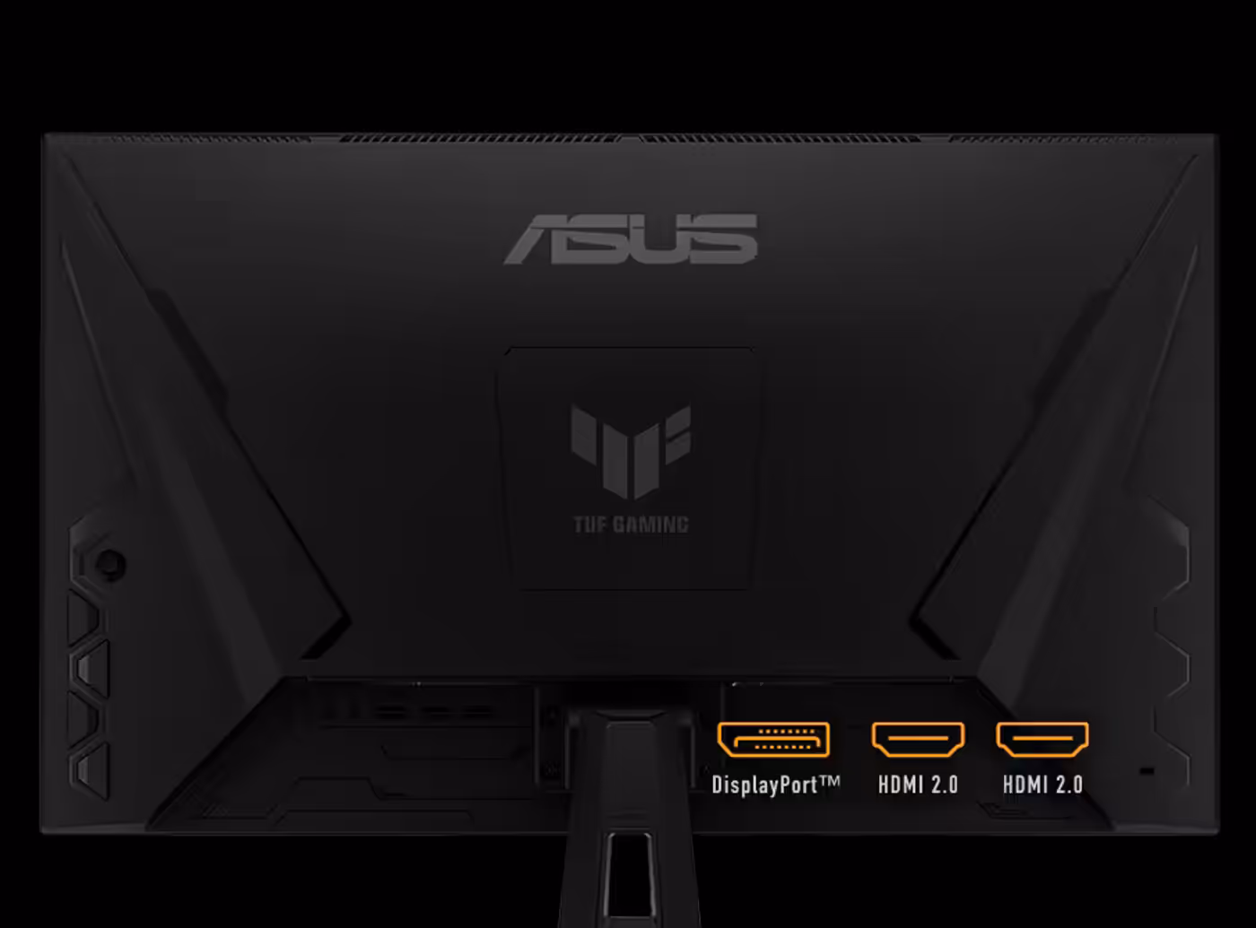 The back I/O ports of the VG27AQA1A