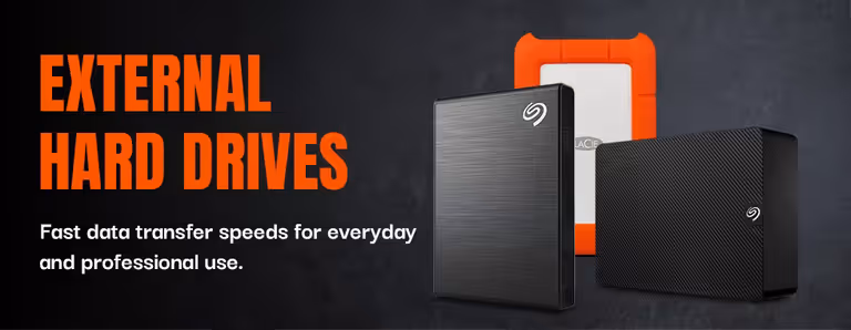 External Hard Drives — Portable Storage & Backup 💾 External Hard Drives — Portable Storage & Backup 💾