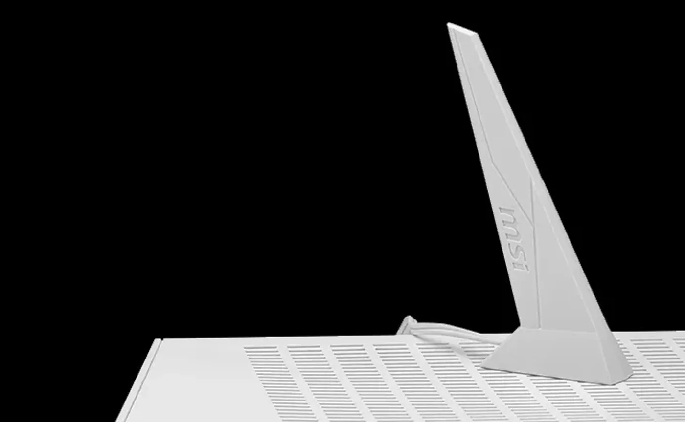 EZ Antenna with a magnetic stand designed for stable and easy placement