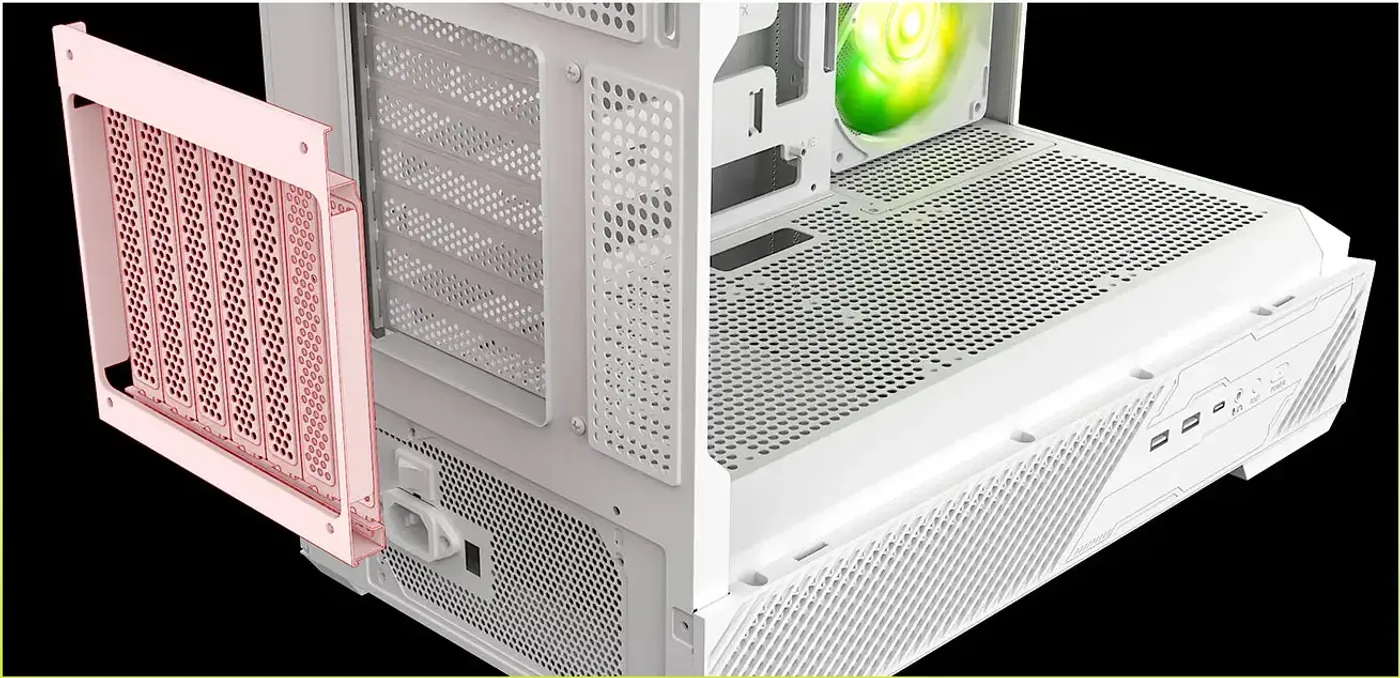Rotatable GPU bracket allowing for both horizontal and vertical installation
