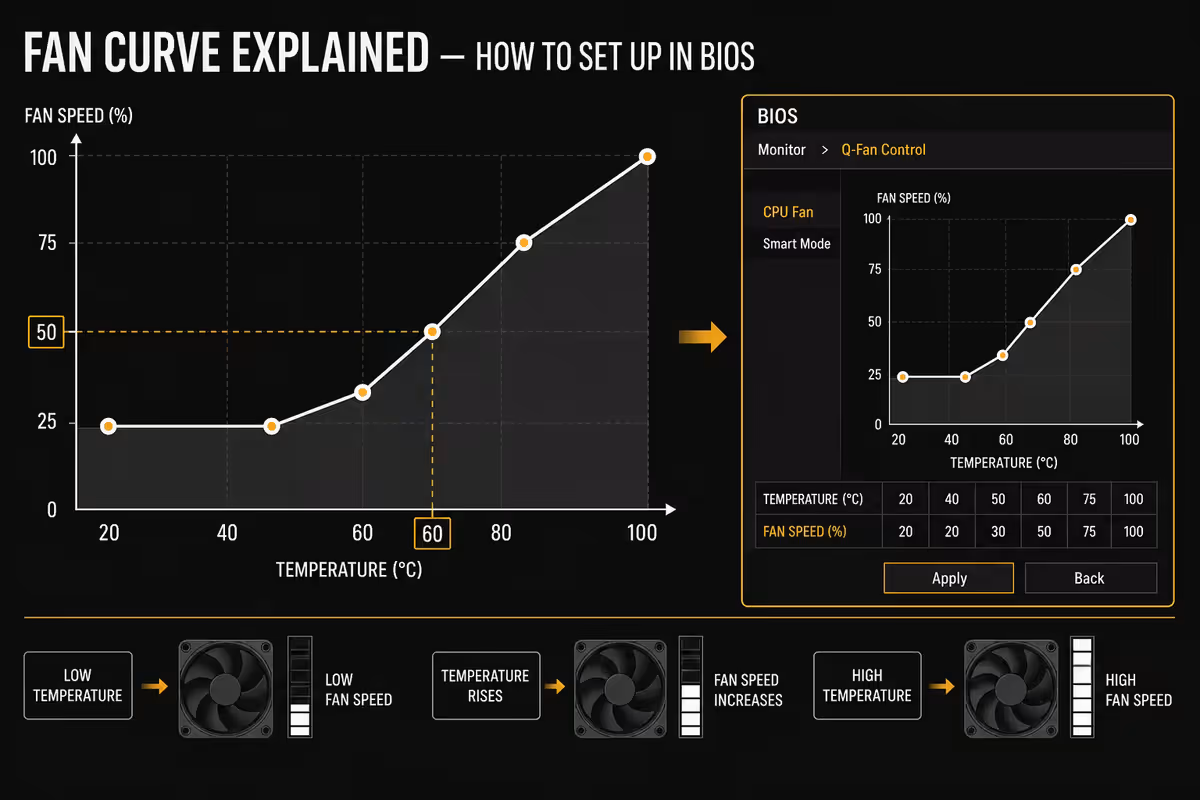 What is a fan curve?