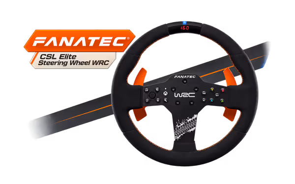 Fanatec CSL Elite Steering Wheel WRC 300mm - Xbox - image 1 Fanatec CSL Elite Steering Wheel WRC 300mm - Xbox - image 1