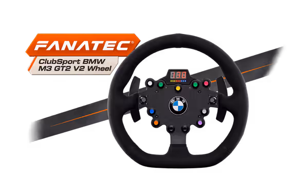 Fanatec ClubSport BMW M3 GT2 V2 320mm Wheel - image 1 Fanatec ClubSport BMW M3 GT2 V2 320mm Wheel - image 1