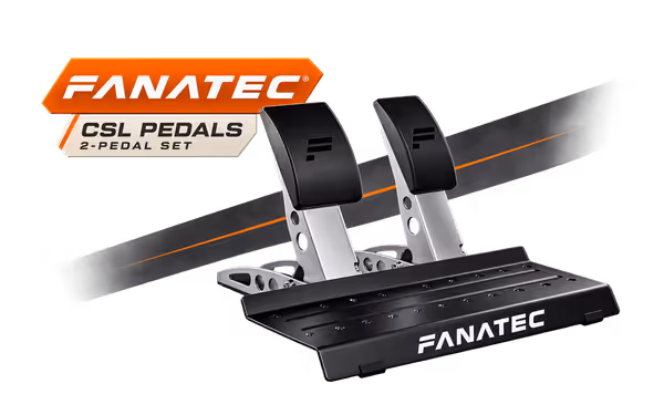 Fanatec CSL Pedals (2-Pedal Set) - image 1 Fanatec CSL Pedals (2-Pedal Set) - image 1