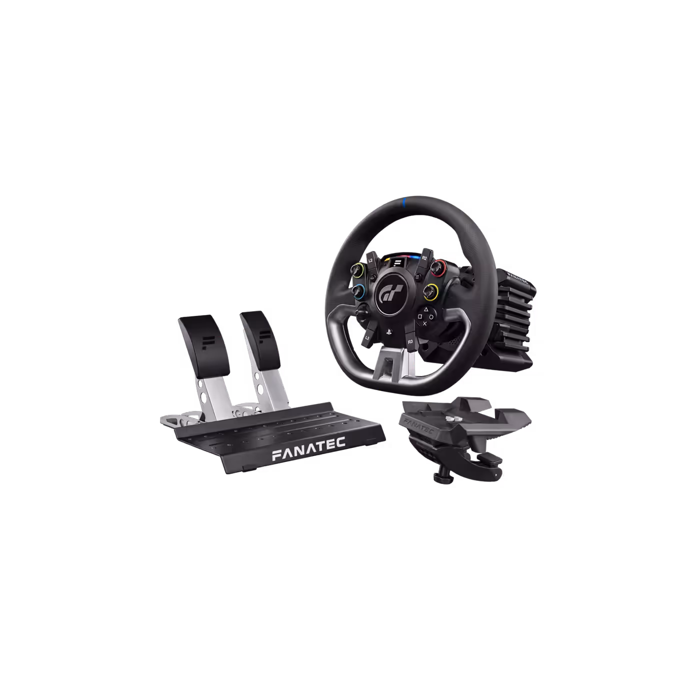 Fanatec Gran Turismo DD Pro bundle with wheel, base and pedals