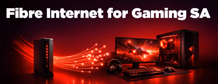 High-speed Fibre Internet for Gaming in South Africa 🎮⚡