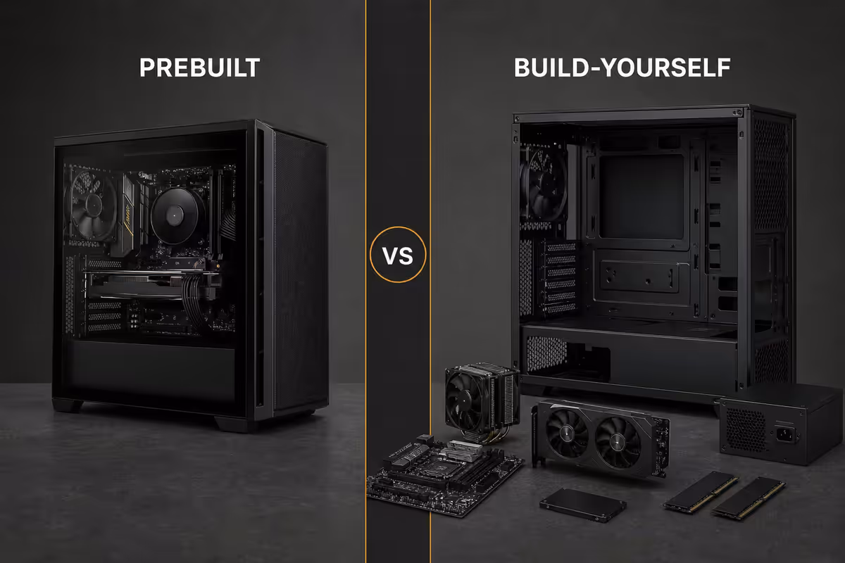 Prebuilt vs build-yourself - the honest first-time answer