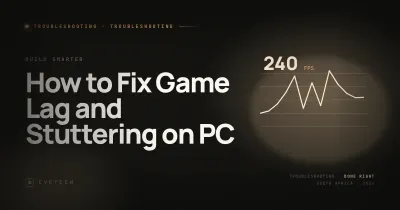 Fix Game Lag and Stuttering on PC SA
