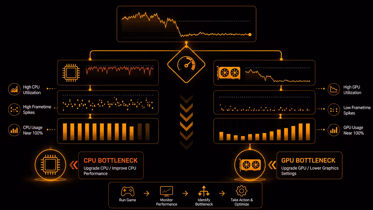 CPU vs GPU bottleneck for lag