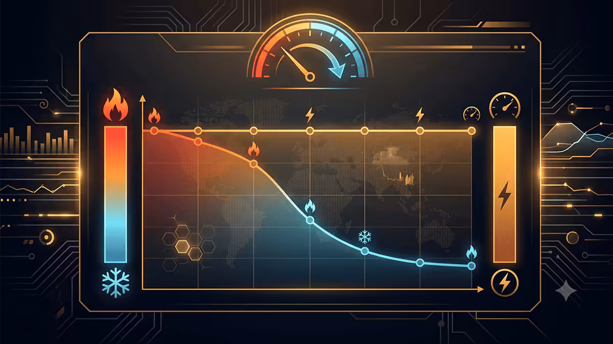 GPU undervolt temperature chart