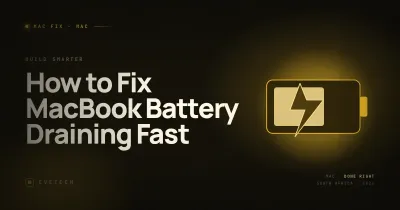 MacBook Battery Draining Fast — How to Fix It (South Africa, 2026)