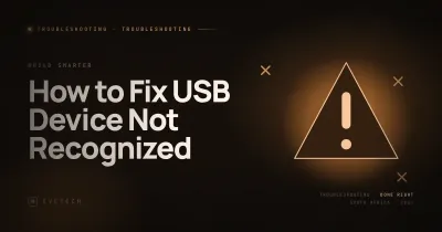 Fix USB Device Not Recognized SA