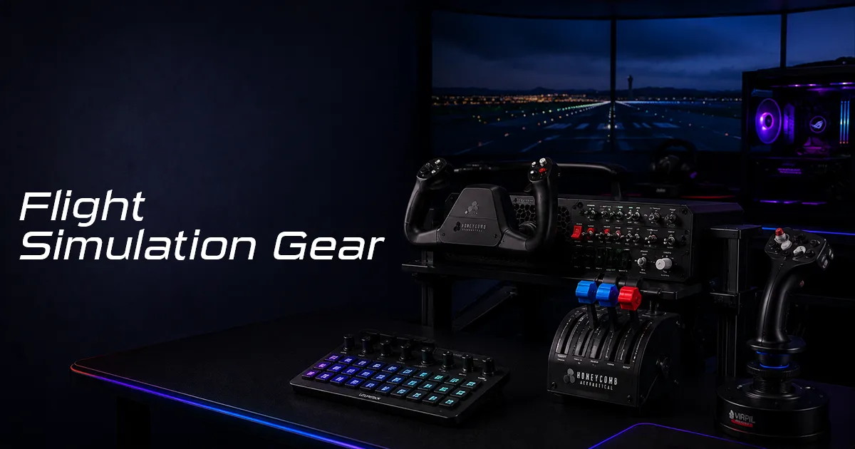 Flight Simulation Gear SA - Cockpit Controls | Evetech