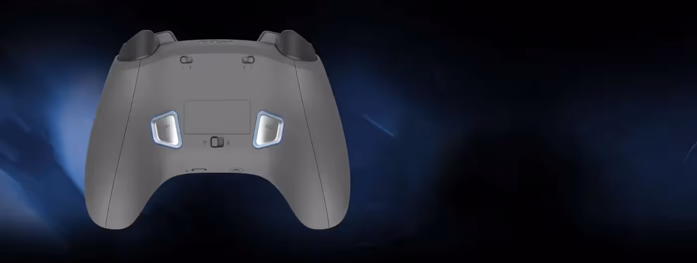 MSI FORCE GC300 controller buttons shown in detail