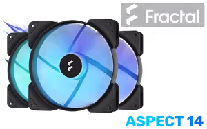 Fractal Design Aspect 14 RGB Case Fan 3 Pack - Image 1