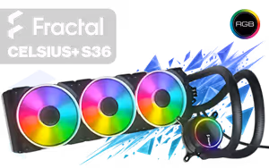 Fractal Design Celsius S36 Prisma CPU Liquid Cooler - Image 1
