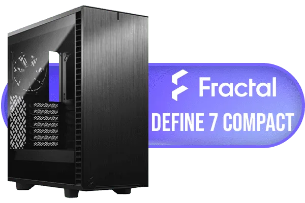 Fractal Design Define 7 Compact Case - Black