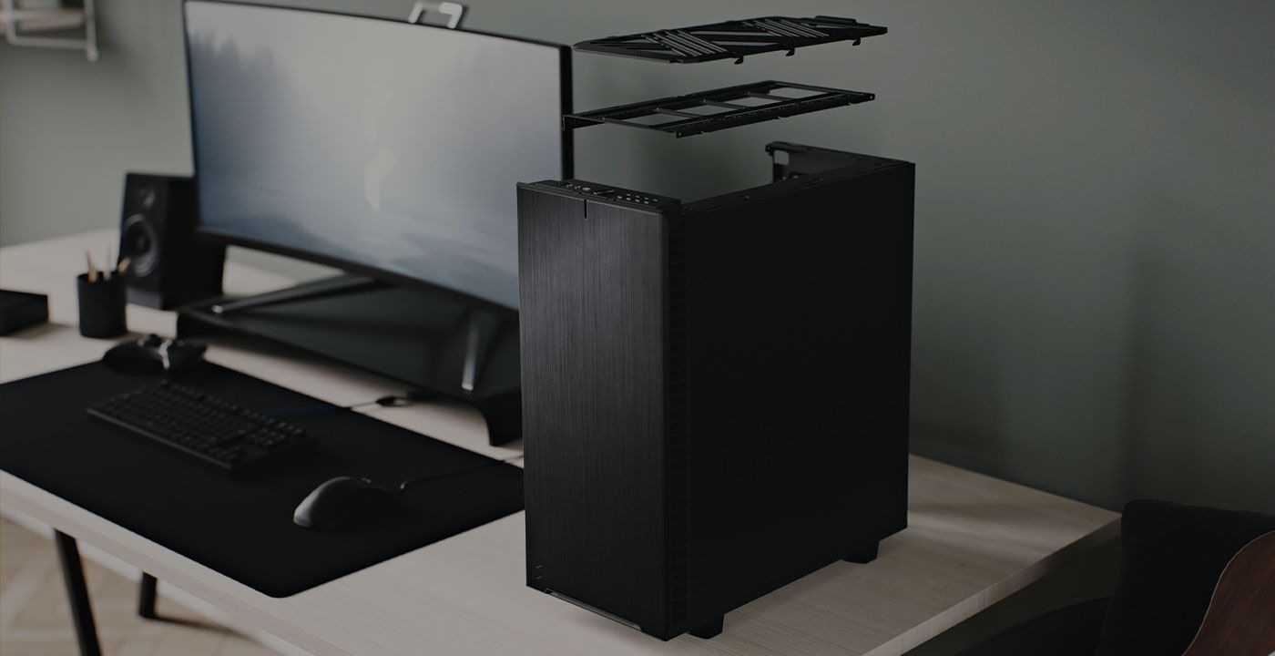 Removable top panel design for easy component access and cable management