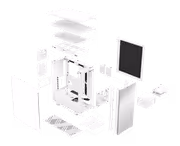 Fractal Define 7 Compact FD-C-DEF7C-04 White Mid Tower Case - image 7
