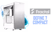 Fractal Define 7 Compact FD-C-DEF7C-04 White Mid Tower Case - image 1