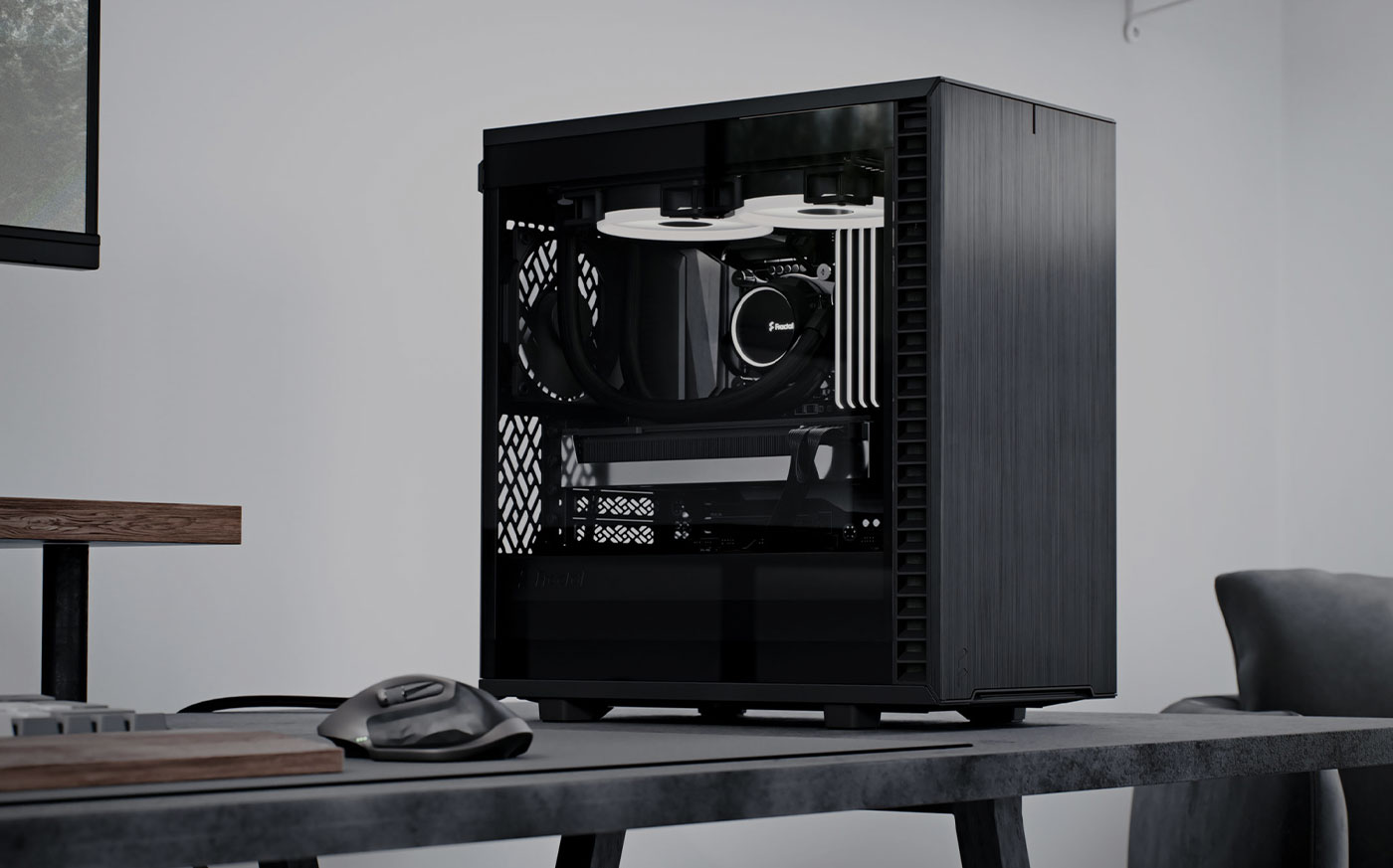 Fractal Design Define 7 Mini Black TG Micro ATX Case | Evetech