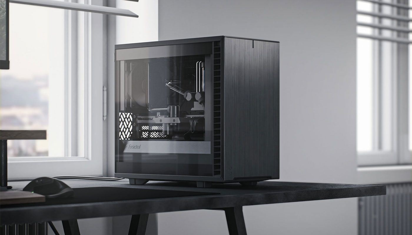 Fractal Design Define 7 Nano case featuring premium modular build and tempered glass