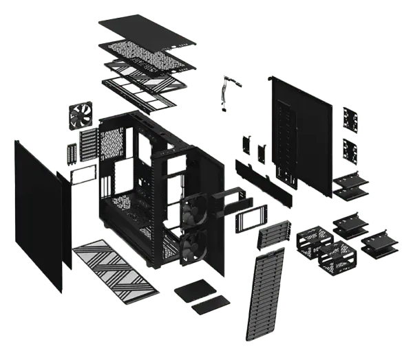 Fractal Design Define 7 XL FD-C-DEF7X-01 Full Tower Case | Evetech
