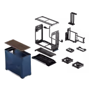Fractal Design Era 2 Midnight Blue ITX Case — Compact, GPU 326mm - image 6