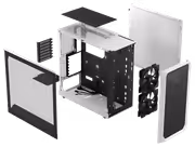 Fractal Design Focus 2 White TG — Airflow PC Case - image 7