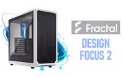 Fractal Design Focus 2 White TG — Airflow PC Case - image 1